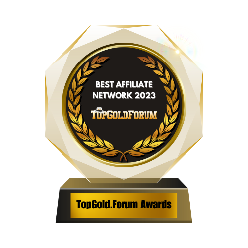 Best Affiliate Network 2023 - Top Gold Forum Award
